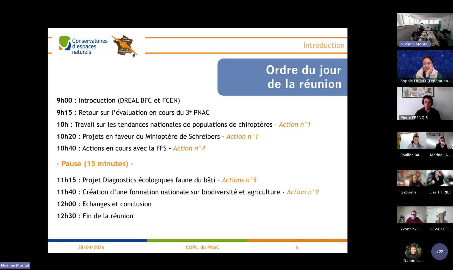COPIL 2026 du PNAC